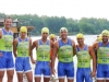 CDP Perugia Triathlon alla partenza del triathlon di Bolsena